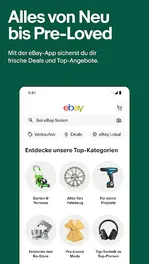 Screenshot von eBay: kaufen & verkaufen