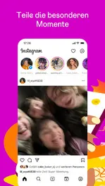 Screenshot von Instagram