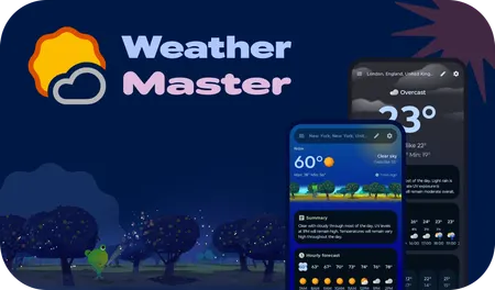 Screenshot von WeatherMaster