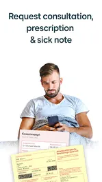 Screenshot von TeleClinic - Online Arzt