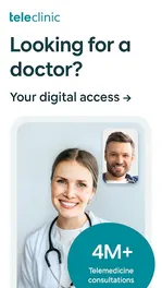Screenshot von TeleClinic - Online Arzt