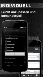 Screenshot von Blitzer.de
