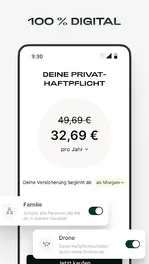 Screenshot von Getsafe: Versicherung Vorsorge