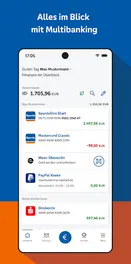 Screenshot von SpardaBanking App