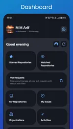 Screenshot von GitNex for Forgejo and Gitea
