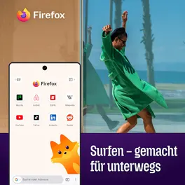Screenshot von Firefox: Privater Browser