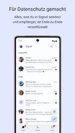 Screenshot von Signal – Sicherer Messenger
