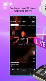 Screenshot von Twitch: Live-Streaming