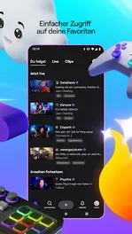 Screenshot von Twitch: Live-Streaming